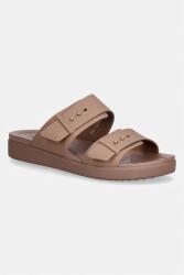 Crocs női papucs Brooklyn Buckle Low Low - barna Női 36/37