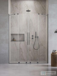 Radaway Furo DWD 200 zuhanyajtó, szálcsiszolt fegyvermetál 10108538-92-01+10111492-01-01 (10108538-92-01_10111492-01-01)