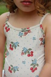 Konges Sløjd egyrészes gyerek fürdőruha FRAGO SWIMSUIT GRS - bézs 122-128