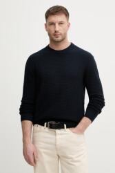 Sisley pulóver férfi gyapjú hozzáadásával - sötétkék M
