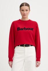 Barbour melegítőfelső női pamut Hartland - piros 36