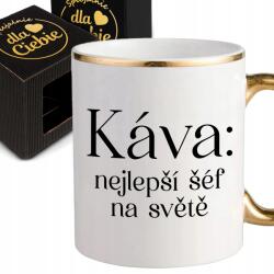 Style Couture Bögre Fehér 330ml Irodai Ajándék Kávé: A Világ Legjobb Főnöke Nyomtatás