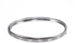 Ékszershop Vésett matt ezüst karreif (2170334)