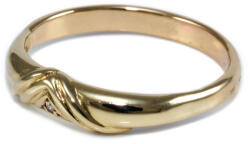 Ékszershop Gyémánt köves fantázia arany gyűrű (1333427)