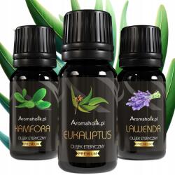 Aromaholik Természetes Illatolajok Megfázás ellen 100% Természet (ZESTAW 30ml)