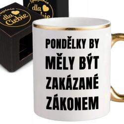 Style Couture Bögre 330ml Fehér Ajándék Kolléganőnek Hétfőn Tilos