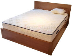 Ágy manufaktúra Spencer ágyneműtartós bükk ágy 80x200 - alvasstudio