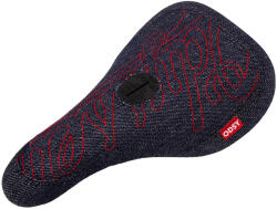 Odyssey Big Stitch Slim Pivotal Ülés - Farmer Anyag Piros Hímzéssel