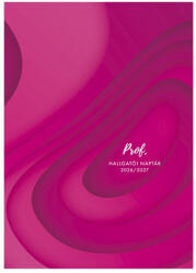 TopTimer Hallgatói zsebkönyv TOPTIMER Prof papírborító A/5 heti 150x210 mm Pink 2026-2027 (27H016J-00D) - robbitairodaszer