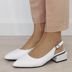 SOFILINE Pantofi albi comozi din piele naturala BY6889-5 02 (BY6889-5WHITE-39)