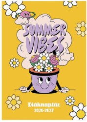 TopTimer Diák zsebkönyv TOPTIMER papírborító B/6 heti 120x170mm Summer 2026-2027 (27D100J-00G) - robbitairodaszer