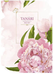 TopTimer Tanári zsebkönyv TOPTIMER P200 papírborító A/5 heti 145x205 mm Bazsarózsa 2026-2027 (27P200-00C) - robbitairodaszer