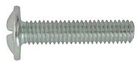  Surub cu cap bombat combinat cruce si crestat DIN 967, grupa 4.8 (NG4002)