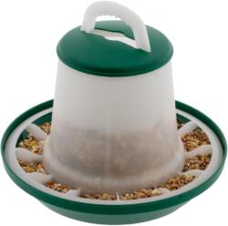 OLBA B. V. Holland Baromfi etető automata - 6 kg, állítható magasság, zöld-fehér