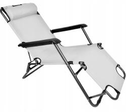 eHokery Kerti Napozóágy Strand Összecsukható Fotel Zero Gravity Turista Szék 2in1 (062977MG)