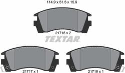 TEXTAR Fékbetét készlet TEXTAR 2171602 for NISSAN, MAZDA (2171602)