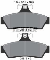 TEXTAR Fékbetét készlet TEXTAR 2481801 for GENERAL MOTORS, VAUXHALL, HOLDEN, BUICK (2481801)
