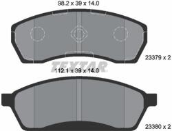 TEXTAR Fékbetét készlet TEXTAR 2337901 for SUBARU, NISSAN (2337901)