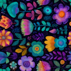 Takoy Elasztikus csipke 15 cm fantasy flowers Lim