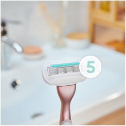 Gillette Venus Deluxe Smooth Sensitive RoseGold borotva 3 pótpenge (7702018536931)