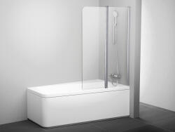 RAVAK 10CVS2-100 jobbos kádparaván szatén+transparent (7QRA0U03Z1)