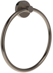 RAVAK Kona KN 300.20GB kör alakú törölközőtartó, szálcsiszolt grafit (X07P1327)