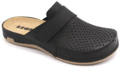 Leon 970 Comfort női bőr klumpa fekete színben