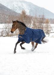 Bucas Irish Turnout 150 navy/arany - 140 cm