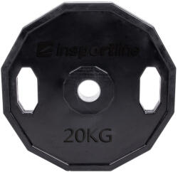 inSPORTline Olimpiai gumírozott súlyzótárcsa inSPORTline Ruberton 20 kg (15900) - s1sport Súlytárcsa