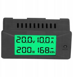  Voltmérő Ampermérő Panel Wh 0-300A/0-300V