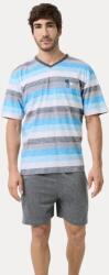 GUASCH PAOLO férfi pizsama 4XL Világos kék / Light blue