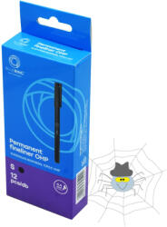 BLUERING Bluering® S rostirón, tűfilc alkoholos 0, 4 mm, OHP - fekete