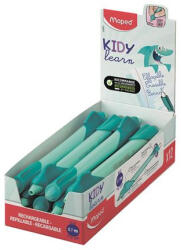 Maped Írástanuló rollertoll, 0, 7 mm, radírozható, MAPED "KIDY Learn MAGIC", cápa, türkiz, 12 db