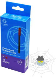 BLUERING Bluering® F rostirón, tűfilc alkoholos 0, 5 mm, OHP - piros
