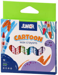 Junior Zsírkréta Statovac Junior Cartoon 12 db-os klt (130600)
