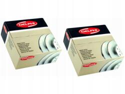 Delphi Első féktárcsák, 2db, 22mm vastagság, 5 furat, bevonattal, szellőztetett, 46mm magasság, 55mm átmérő, 282mm külső átmérő