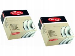 Delphi Első Féktárcsák, 2db, szellőztetett, magas széntartalmú, 340×27mm, Skoda Enyaq 20-