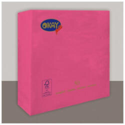 Okay Papírszalvéta 33x33 cm 2 rétegű, 50 lap/csomag - hortenzia