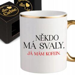 Style Couture Bögre Fehér Kerámia 300ml Ajándék Kávérajongóknak Nekem Koffeines