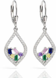 éjszaka Könnyei ÉJSZAKA KÖNNYEI ezüst fülbevaló - 35mm (ezüst-színes) (2026031108)