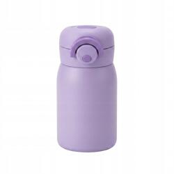  Mini termo bögre 220ml rozsdamentes acél lila - kompakt termosz (5901968651837)