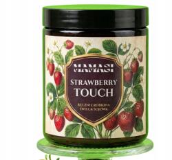 MamasiCandle Strawberry Touch Szójagyertya Illatos Tavasz Ideális Ajándék - allegro - 2 895 Ft