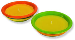  1db Citronella gyertya agyag tálban 11, 5x3, 2cm