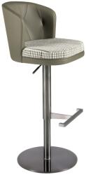 AC Atelier Scaun de bar pivotant cu inaltime reglabila Stool verde inchis (AC 4228)