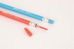 APLI Színes töltőceruza készlet, display, APLI "Color Click", 12 szín (20545) - iroszer24