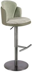 AC Atelier Scaun de bar pivotant cu inaltime reglabila Stool verde inchis (AC 4233)