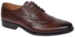 CIUCALETI Pantofi barbati eleganti Derby Wingtip Brogue din piele naturala GKR826M, marimea 45