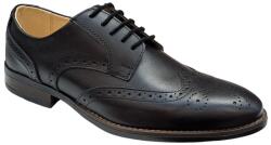 Lucianis Style Pantofi barbati Derby Wingtip Brogue din piele naturala 993N, marimea 39