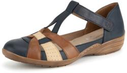 Remonte Pantofi dama de vara din piele naturala, Remonte R7601-14, bleumarin