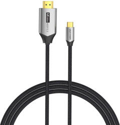 Vention Adaptor video USB-C la HDMI Vention CGYBH, 1.5m, 4K, 60Hz, Silver (CRBBG)
